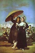 Francisco Jose de Goya Woman Reading a Letter oil
